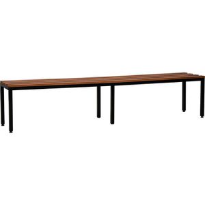 Produktbild für Umkleidebank G-Office SRB, Sitzfläche Holz, 200 cm