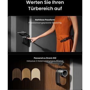 Produktbild für Smartes-Türschloss SwitchBot SmartLock Ultra Keypad &amp; Zentrale