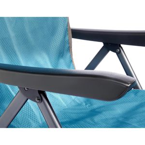 Produktbild für Campingstuhl Uquip JUSTY XL, 244037, blau, 120 kg