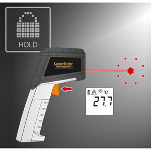 Produktbild für Infrarot-Thermometer Laserliner 082.042A, ThermoSpot Plus