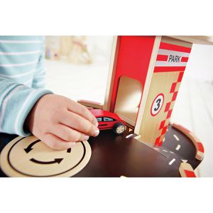 Produktbild für Parkgarage Hape 3002 Parkhaus, aus Holz