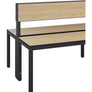 Produktbild für Umkleidebank CP-Möbel 8062-400, Sitzfläche Holz, 200 cm