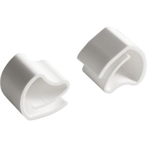 Klemmträger Lichtblick Klemmfix, weiß, 2 Stück