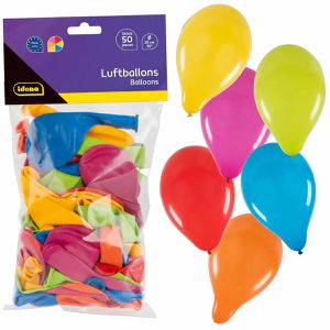 Produktbild für Luftballons Idena 31525, farbig sortiert