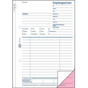 Produktbild für Lieferscheinbuch Zweckform 726, A5