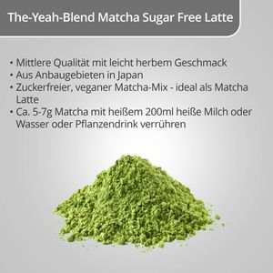 Produktbild für Matcha The-Yeah-Blend Sugar Free Latte