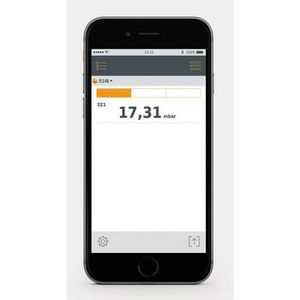 Produktbild für Druckmessgerät Testo 0560 1510, Smart Probes 510i Set digital