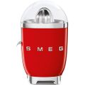Zitruspresse Smeg CJF01RDEU, 50er Retro Style elektrisch, Edelstahl, rostfrei, 70 Watt, rot