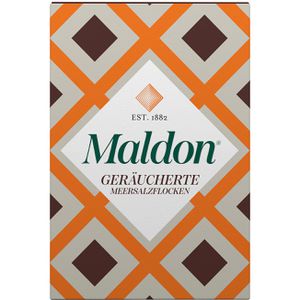 Salz Maldon Smoked Sea Salt Flakes, in der Schachtel