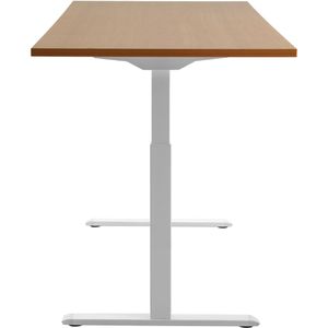 Produktbild für Schreibtisch Topstar E-Table, buche / weiß