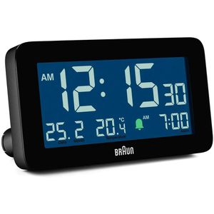 Produktbild für Wecker Braun BC10B schwarz, digital
