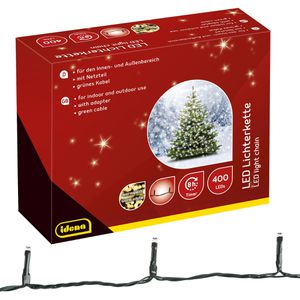 Lichterkette Idena 31123, 400 LED, innen + außen