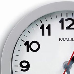 Produktbild für Wanduhr Maul Maulstep, Kunststoff, analog, Funkuhr