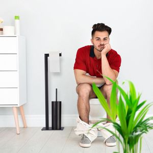 Produktbild für WC-Garnitur Relaxdays 10031436