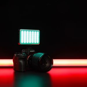 Produktbild für Kamera-Licht Rollei LUMIS Compact RGB, 140 LEDs
