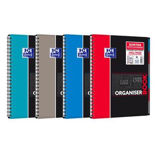 Produktbild für Collegeblock Oxford 400019524 Organiserbook, A4