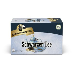 Produktbild für Tee Goldmännchen Schwarzer Tee, BIO