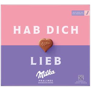 Produktbild für Pralinen Milka Hab Dich Lieb, 20 Stück