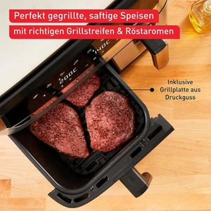 Produktbild für Heißluftfritteuse Tefal Dual Easy Fry &amp; Grill