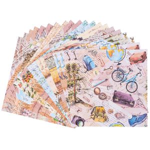 Produktbild für Motivpapier Ideen-mit-Herz Duo-Design-Papiere, 25 x 25 cm