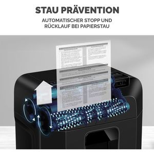 Produktbild für Aktenvernichter Fellowes 4621501 AutoMax 80M, mit Rollen