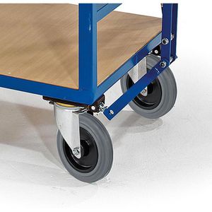 Produktbild für Tischwagen Rollcart T06-7528, aus Metall &amp; Holz