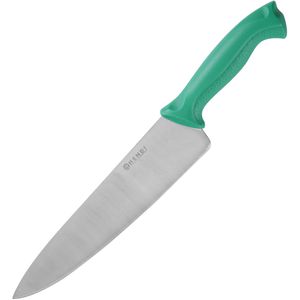Kochmesser Hendi HACCP 842713, mit Kunststoffgriff grün