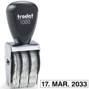 Datumstempel Trodat 1000, für Stempelkissen