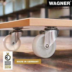 Produktbild für Möbelroller Wagner-System MM1319, Kunststoffrollen