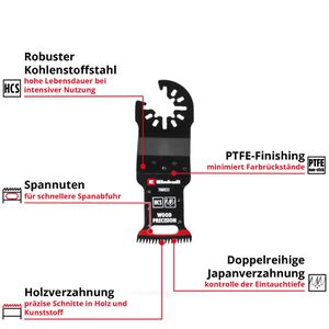 Produktbild für Multifunktionswerkzeug-Zubehör Einhell 708033