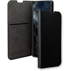 Bigben Handyhülle Folio Case, Galaxy S23 Ultra, Flip Case, Kunstleder, schwarz