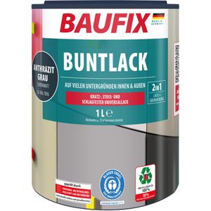 Produktbild für Lackfarbe Baufix 2 in 1, Buntlack, 1,0l