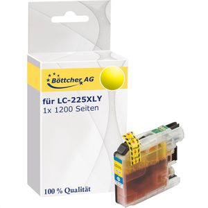 Tinte Böttcher-AG für Brother LC-225XLY