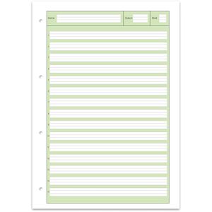 Produktbild für Arbeitsblock Staufen Style, 040450002, A4, liniert