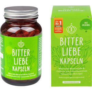 Produktbild für Bitterstoffe BitterLiebe + Calcium, 90 Kapseln