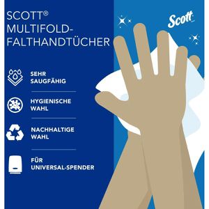 Produktbild für Papierhandtücher Scott 3749, 1-lagig