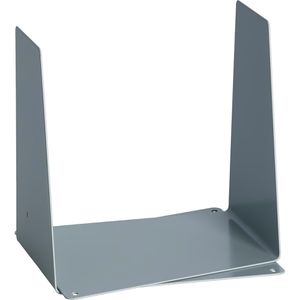 Produktbild für Buchstütze Alco 4304-29, keilförmig, grau