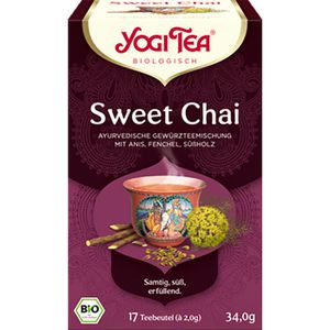 Tee YogiTea Sweet Chai, Gewürzteemischung, BIO