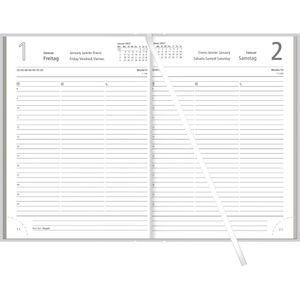 Produktbild für Buchkalender Zettler 876-0703, Recycling, Jahr 2027