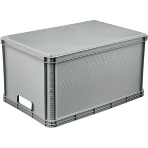 Produktbild für Eurobox Keeeper Robert, grau, 64 Liter, lebensmittelecht