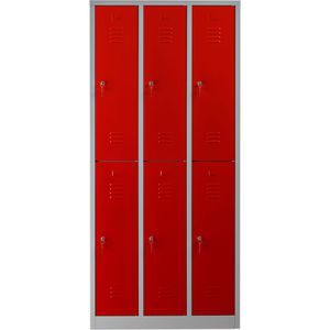 Produktbild für Spind G-Office WRC.6.19590, rot