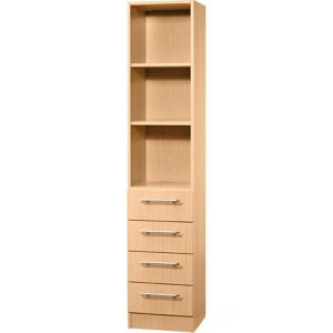 Produktbild für Kombischrank Hammerbacher Solid 7600, buche