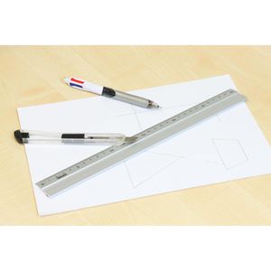 Produktbild für Lineal Idena 602122, 30 cm