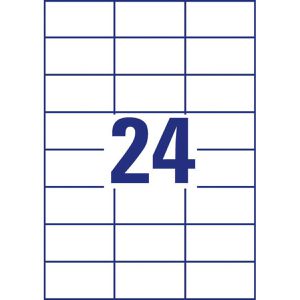 Produktbild für Universaletiketten Zweckform 3474-200, selbstklebend, weiß