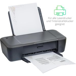 Produktbild für Weihnachtsbriefpapier Sigel DP084, Golden Tree