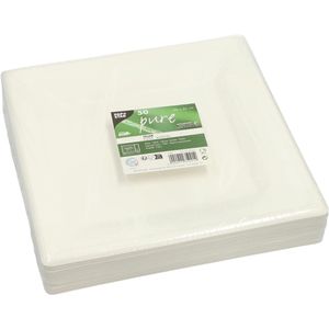 Produktbild für Einwegteller Papstar 89745 pure, Zuckerrohr