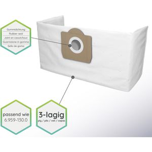 Produktbild für Staubsaugerbeutel McFilter KA 39, 10 Stück