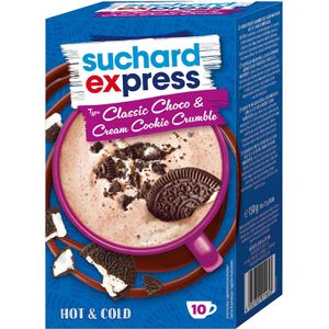 Kakao Suchard Express Choco & Cream Cookie Crumble, Pulver