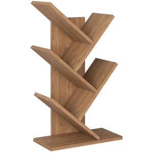 Bücherregal VCM Nulis L, 920355, honig eiche