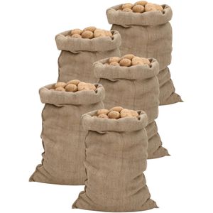 Produktbild für Jutesack vidaXL 155783, 340 g/m², 5 Stück